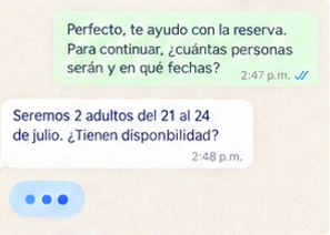 Vista del módulo Guest AI de Alohateq